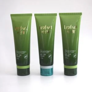 Facial Cleanser Plastic Tubes Packaging