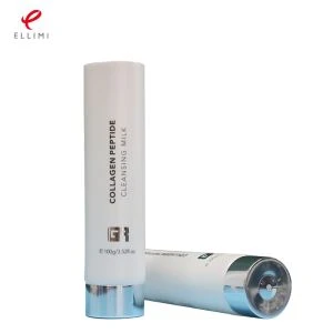 Unsealed Cosmetic Tubes With Round Cap