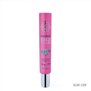 Cosmetic Plastic Tube For Barrel Cap