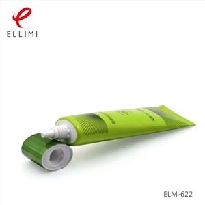 Cosmetic Oval Tube With Green Metal Cap