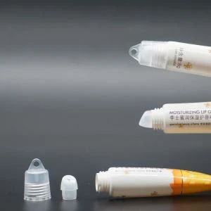 Round Plastic Tube For Lip Balm
