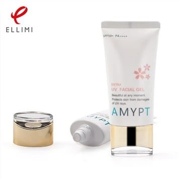 Acrylic Flat Tube For Sunscreen