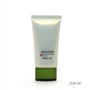 Cosmetic Plastic Tube For Acrylic Low Flat Cap