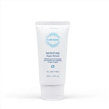 Oval Cosmetic Tube For Facial Cleanser