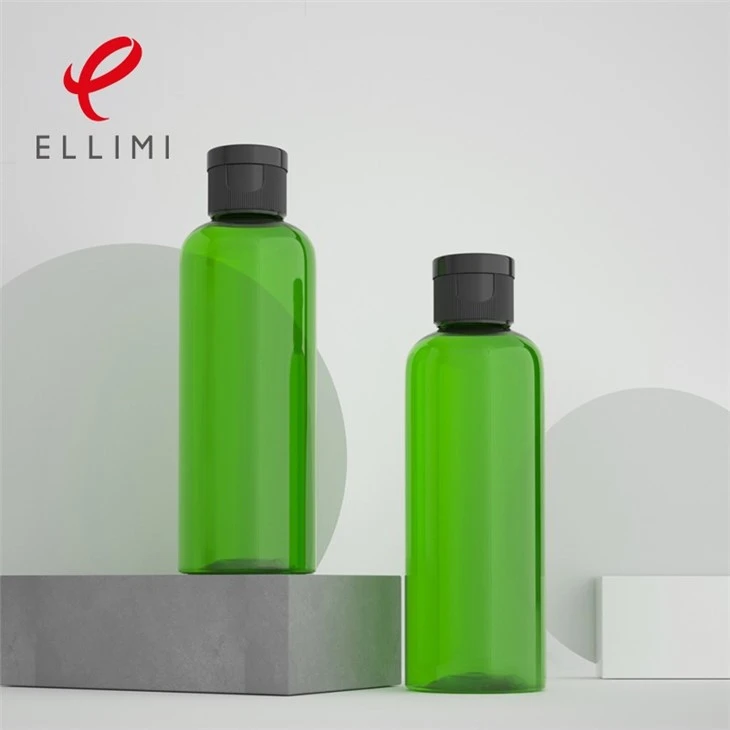PET Bottle With Flip Top Cap PET Bottle With Flip Top Cap