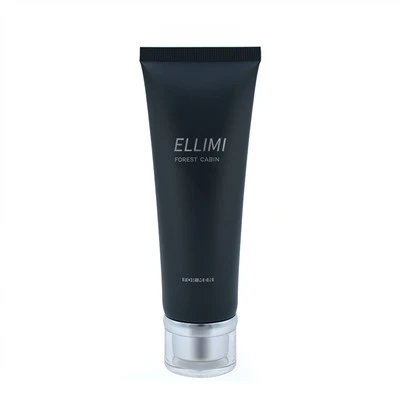 Matte Black Plastic Tube Packaging
