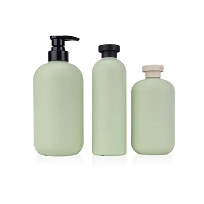 400ml 500ml 800ml Clear Empty Pump Bottles With Pump Dispenser, Professional Skincare Packaging For Cosmetic Brands