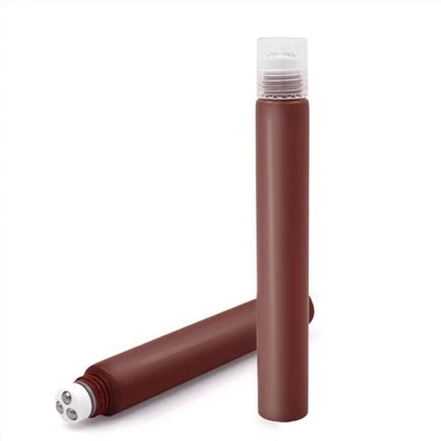 16mm Three-Roller Ball Soft Tube For Lip Balm Eye Cream With Stainless Steel PP Cap