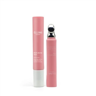 19mm Reverse Dispensing Zinc Alloy Massage Cosmetic Tube