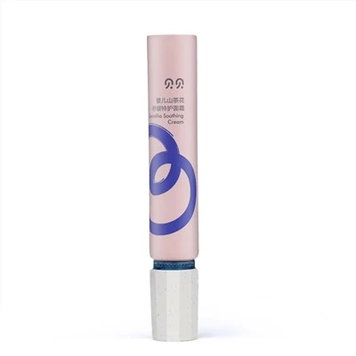 19mm Rhombus-faced Double-layer Sharp-mouthed Cap Cosmetic Tube