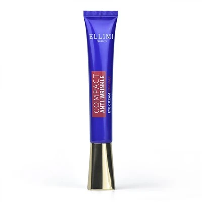 22mm Two-Tone Iron-Shaped Zinc Alloy Square-Cap Cosmetic Tube