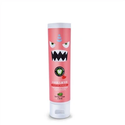 35mm Right-Angle Flip-Top Cosmetic Tube For Children's Toothpaste