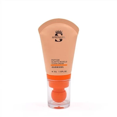 35mm Yellow Bead Massage Combo Cap Tube