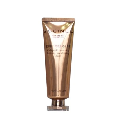 40mm Acrylic Single-Layer Polygonal Cap Cosmetic Squeeze Tube