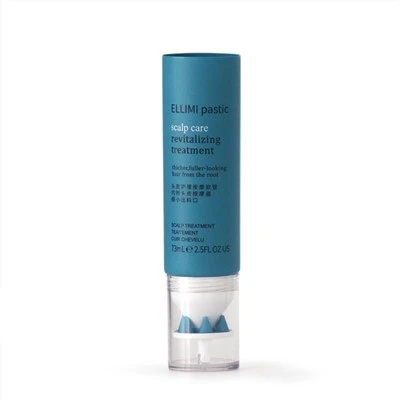 40mm Cosmetic Tube With Silicone Comb Cap For Scalp Massage