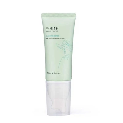 40mm Fish-Tail Ceramic Head Flat Combination Cap Cosmetic Tube