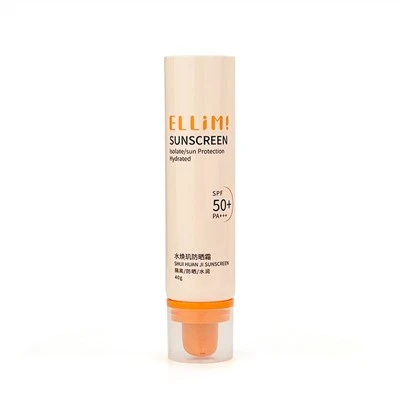 30mm Threaded Low Profile Pump Head For Flexible Tube For Sunscreen Cream