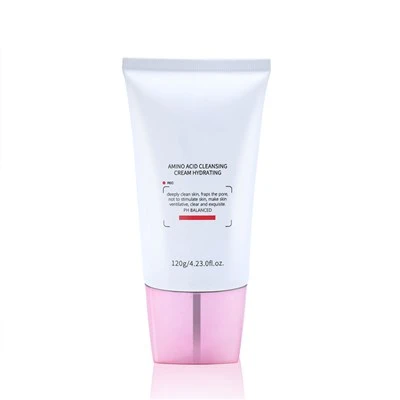 Cosmetic Flat Oval Tubes With Double Flat Cap